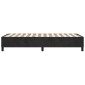 vidaXL Πλαίσιο Κρεβατιού Boxspring Μαύρο 90x200 εκ. Βελούδινο