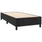 vidaXL Πλαίσιο Κρεβατιού Boxspring Μαύρο 100x200 εκ. Βελούδινο