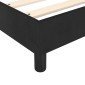 vidaXL Πλαίσιο Κρεβατιού Boxspring Μαύρο 100x200 εκ. Βελούδινο