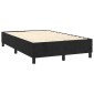 vidaXL Πλαίσιο Κρεβατιού Boxspring Μαύρο 120 x 200 εκ. Βελούδινο
