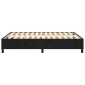 vidaXL Πλαίσιο Κρεβατιού Boxspring Μαύρο 140x190 εκ. Βελούδινο