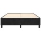 vidaXL Πλαίσιο Κρεβατιού Boxspring Μαύρο 140x200 εκ. Βελούδινο