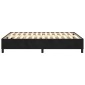 vidaXL Πλαίσιο Κρεβατιού Boxspring Μαύρο 140x200 εκ. Βελούδινο