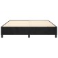 vidaXL Πλαίσιο Κρεβατιού Boxspring Μαύρο 160x200 εκ. Βελούδινο
