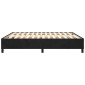 vidaXL Πλαίσιο Κρεβατιού Boxspring Μαύρο 160x200 εκ. Βελούδινο