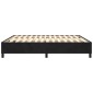 vidaXL Πλαίσιο Κρεβατιού Boxspring Μαύρο 200x200 εκ. Βελούδινο