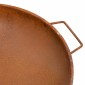 vidaXL Τζάκι Εξωτερικού Χώρου Μαύρο 67,5x58x22,5 εκ. Ατσάλινο
