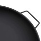 vidaXL Τζάκι Εξωτερικού Χώρου Μαύρο 67,5x58x22,5 εκ. Ατσάλινο