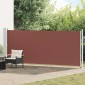 vidaXL Σκίαστρο Πλαϊνό Συρόμενο Βεράντας Καφέ 600 x 160 εκ.