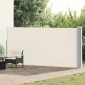 vidaXL Σκίαστρο Πλαϊνό Συρόμενο Βεράντας Κρεμ 170 x 1200 εκ.
