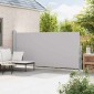 vidaXL Σκίαστρο Πλαϊνό Συρόμενο Βεράντας Γκρι 180 x 500 εκ.