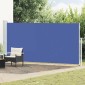 vidaXL Σκίαστρο Πλαϊνό Συρόμενο Βεράντας Μπλε 180 x 500 εκ.
