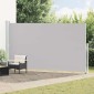 vidaXL Σκίαστρο Πλαϊνό Συρόμενο Βεράντας Γκρι 200 x 500 εκ.