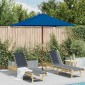 vidaXL Ομπρέλα Κήπου Μπλε 150 x 200 εκ. με Ξύλινο Ιστό