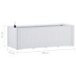 vidaXL Ζαρντινιέρα Κήπου Λευκή 100x43x33 εκ. με Αυτόματο Πότισμα