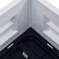 vidaXL Ζαρντινιέρα Υπερυψωμένη Λευκή 43 x 43 x 35 εκ. Πολυπροπυλένιο