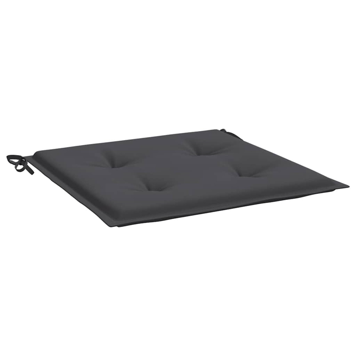 vidaXL Μαξιλάρια Καρέκλας Κήπου 6 τεμ. Ανθρακί 40x40x3 εκ. Υφασμάτινα