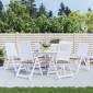vidaXL Μαξιλάρια Καρέκλας Κήπου 2 τεμ. Γκρι 40x40x3 εκ. Υφασμάτινα