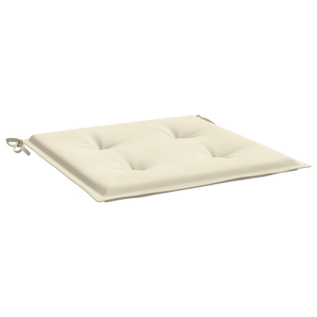 vidaXL Μαξιλάρια Καρέκλας Κήπου 6 τεμ. Κρεμ 50x50x3 εκ. Ύφασμα Oxford