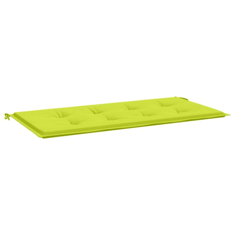vidaXL Μαξιλάρι Πάγκου Κήπου Αν. Πράσινο 120x50x3 εκ. Ύφασμα Oxford