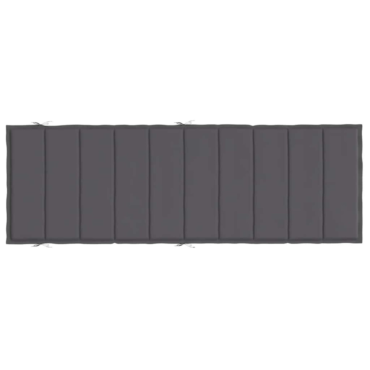 vidaXL Μαξιλάρι Ξαπλώστρας Ανθρακί 186 x 58 x 3εκ. από Ύφασμα Oxford