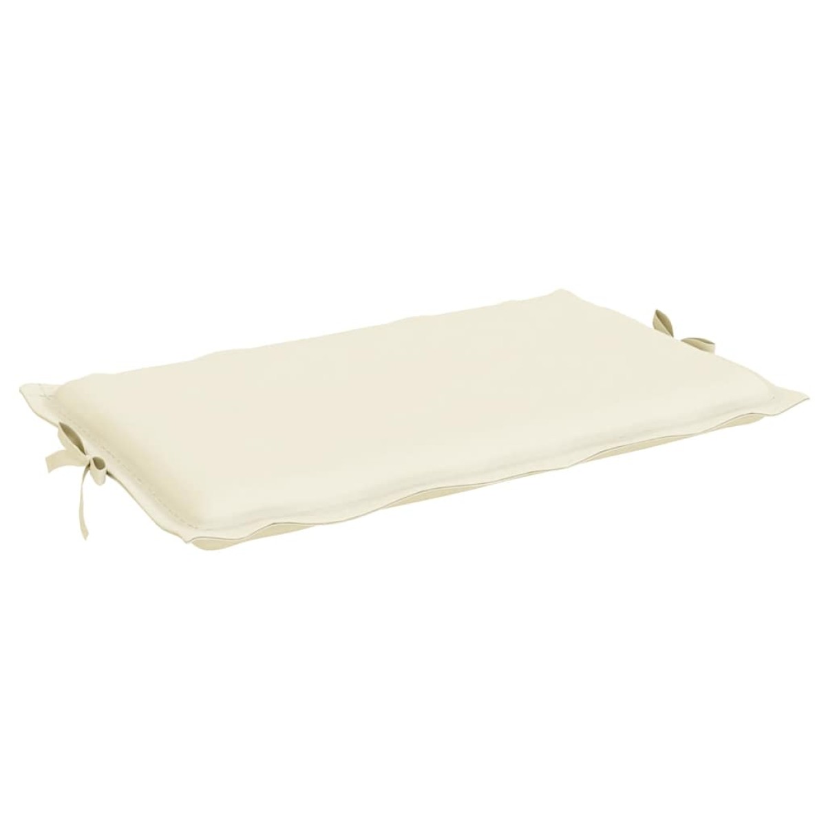 vidaXL Μαξιλάρι Ξαπλώστρας Κρεμ 186 x 58 x 3 εκ. από Ύφασμα Oxford