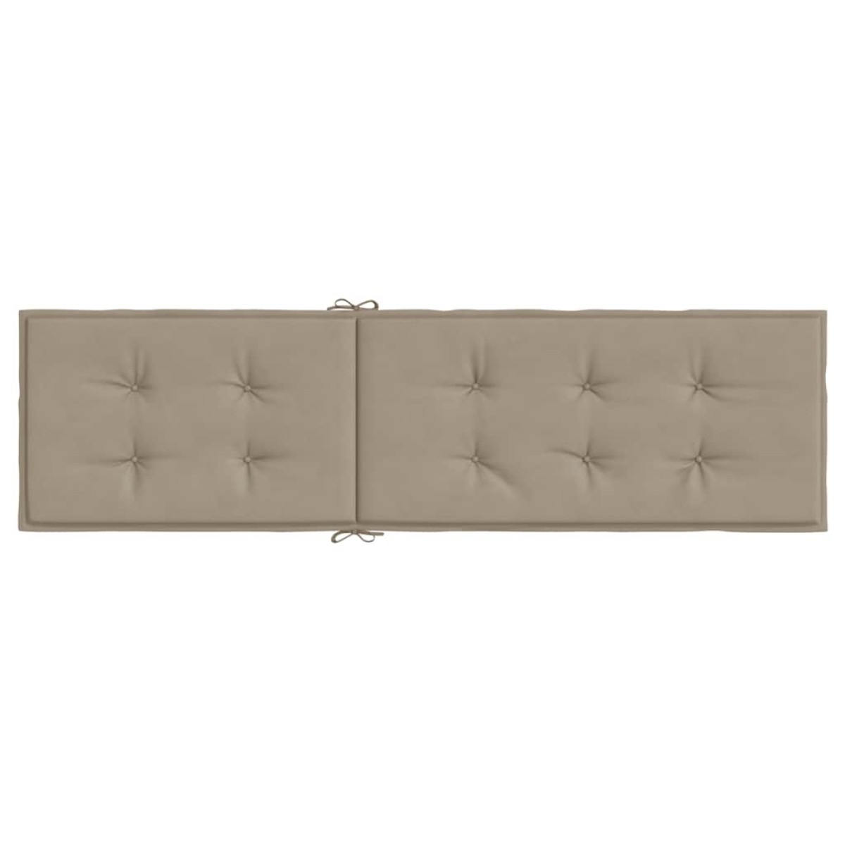 vidaXL Μαξιλάρι Σεζλόνγκ Taupe (75+105) x 50 x 3 εκ.