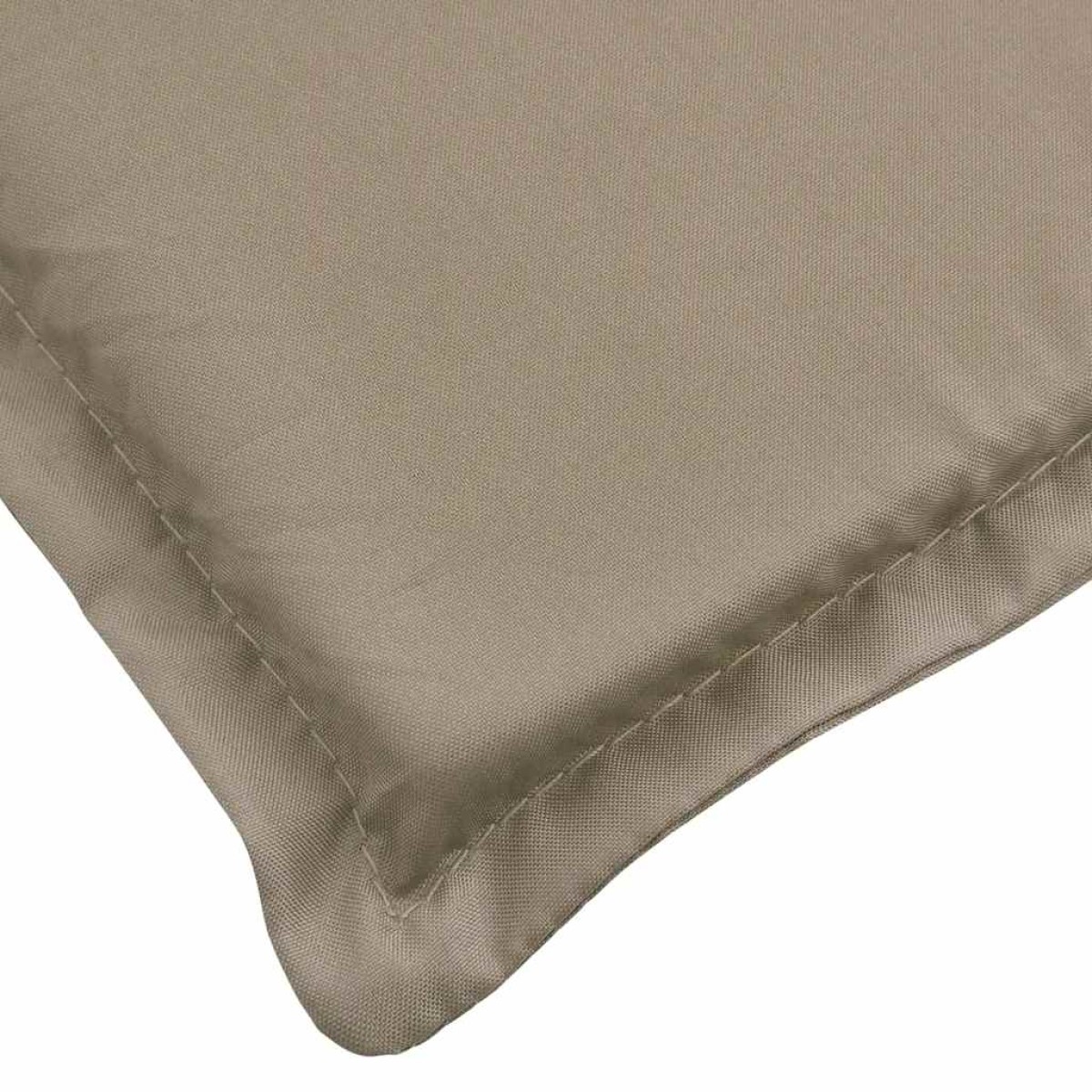 vidaXL Μαξιλάρι Σεζλόνγκ Taupe (75+105) x 50 x 3 εκ.
