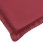 vidaXL Μαξιλάρι Σεζλόνγκ Μπορντό (75+105) x 50 x 3 εκ.