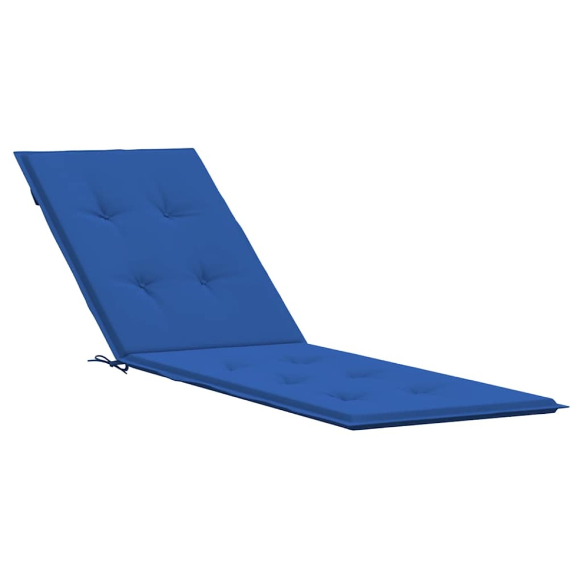 vidaXL Μαξιλάρι Σεζλόνγκ Μπλε Ρουά (75+105) x 50 x 3 εκ.