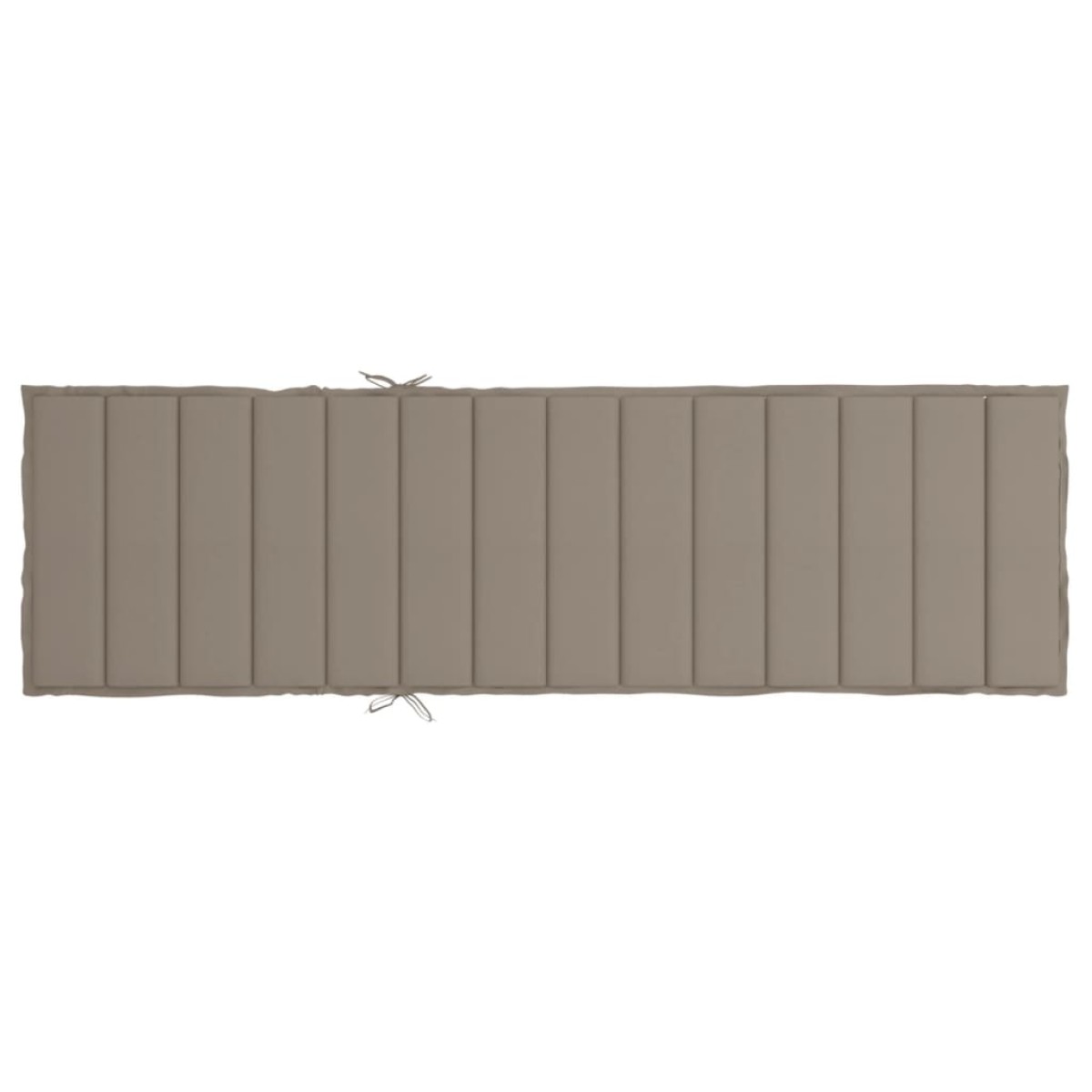 vidaXL Μαξιλάρι Ξαπλώστρας Taupe 200 x 50 x 3εκ. από Ύφασμα Oxford