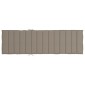 vidaXL Μαξιλάρι Ξαπλώστρας Taupe 200 x 60 x 3εκ. από Ύφασμα Oxford