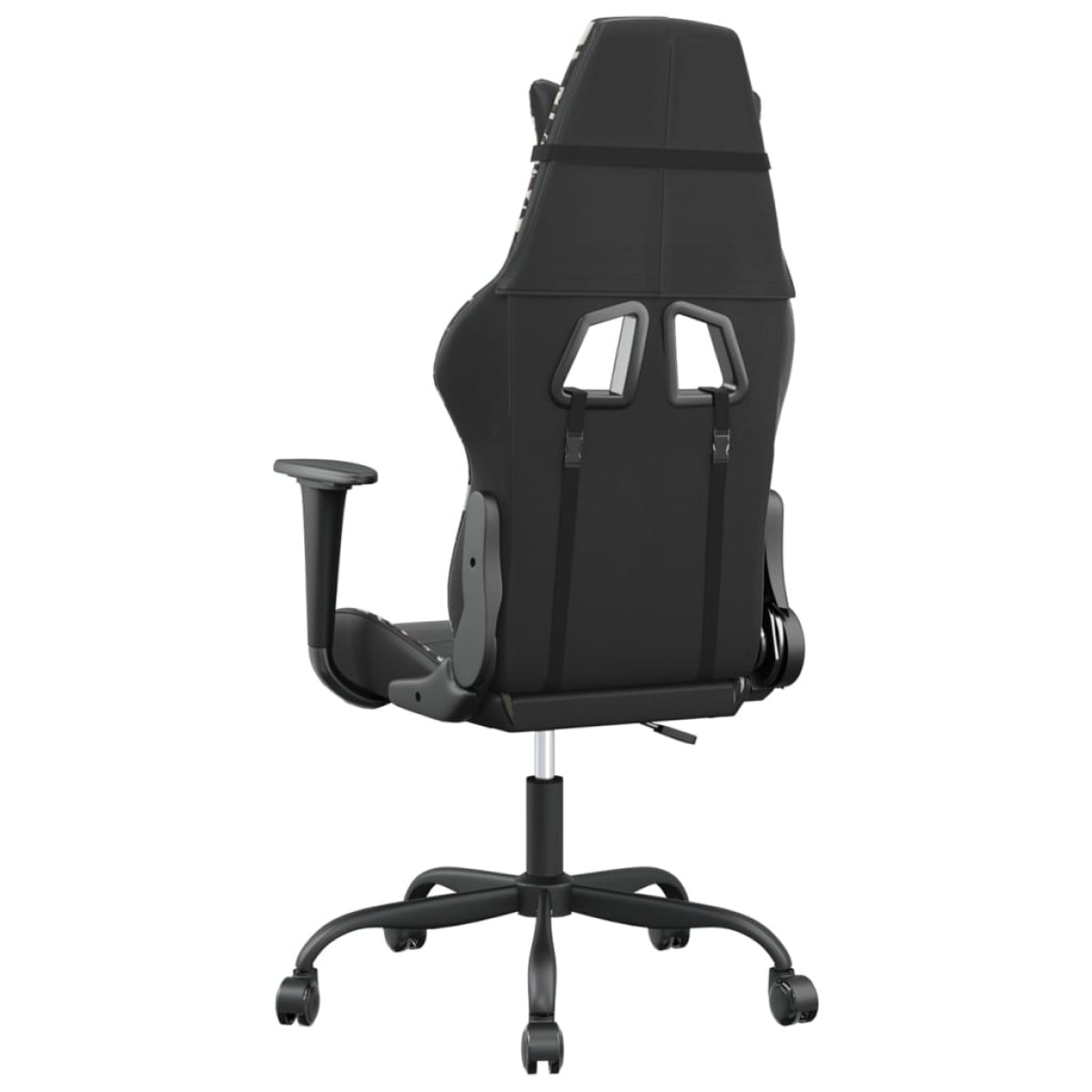 vidaXL Καρέκλα Gaming Μαύρο/Παραλλαγή από Συνθετικό Δέρμα