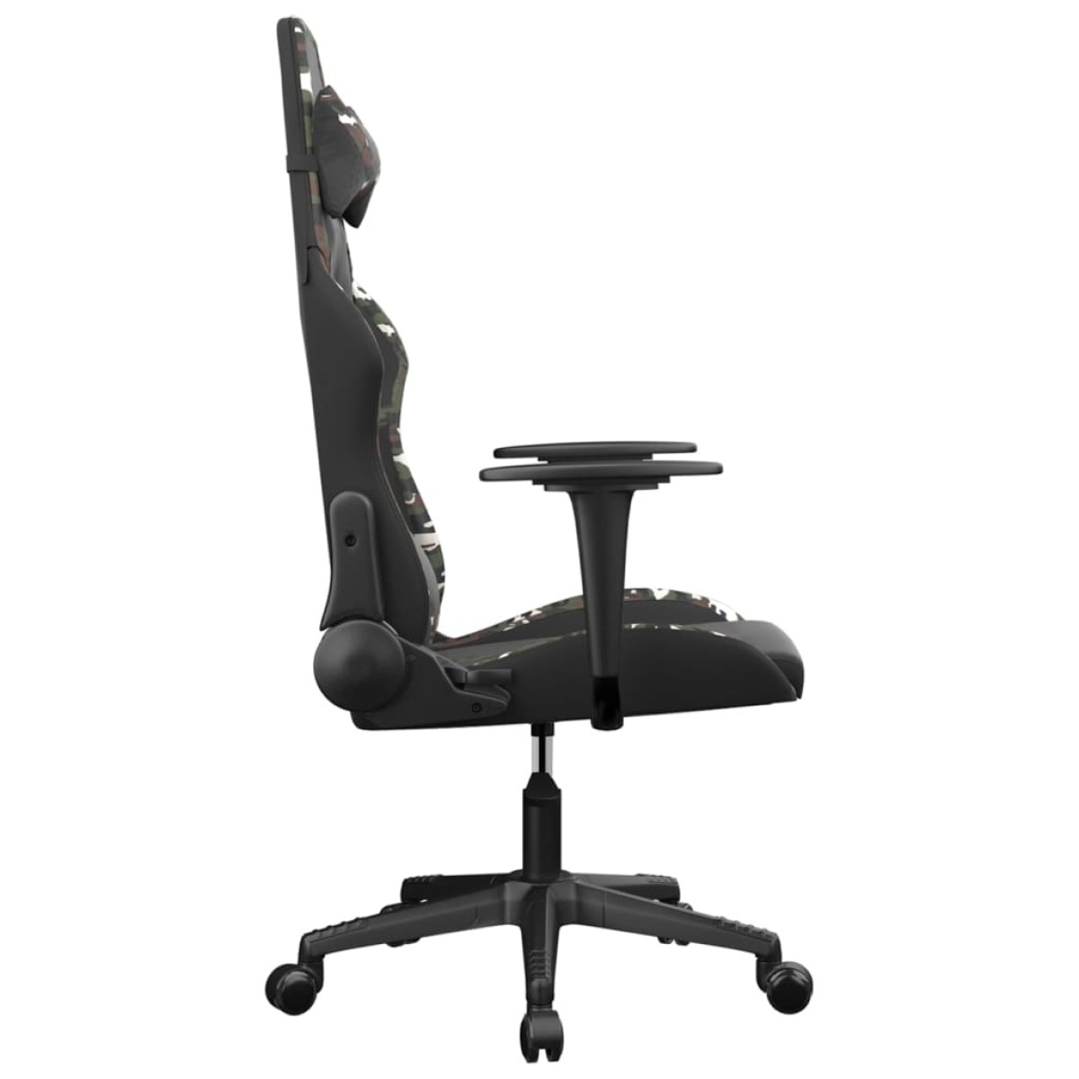 vidaXL Καρέκλα Gaming Μαύρο/Παραλλαγή από Συνθετικό Δέρμα