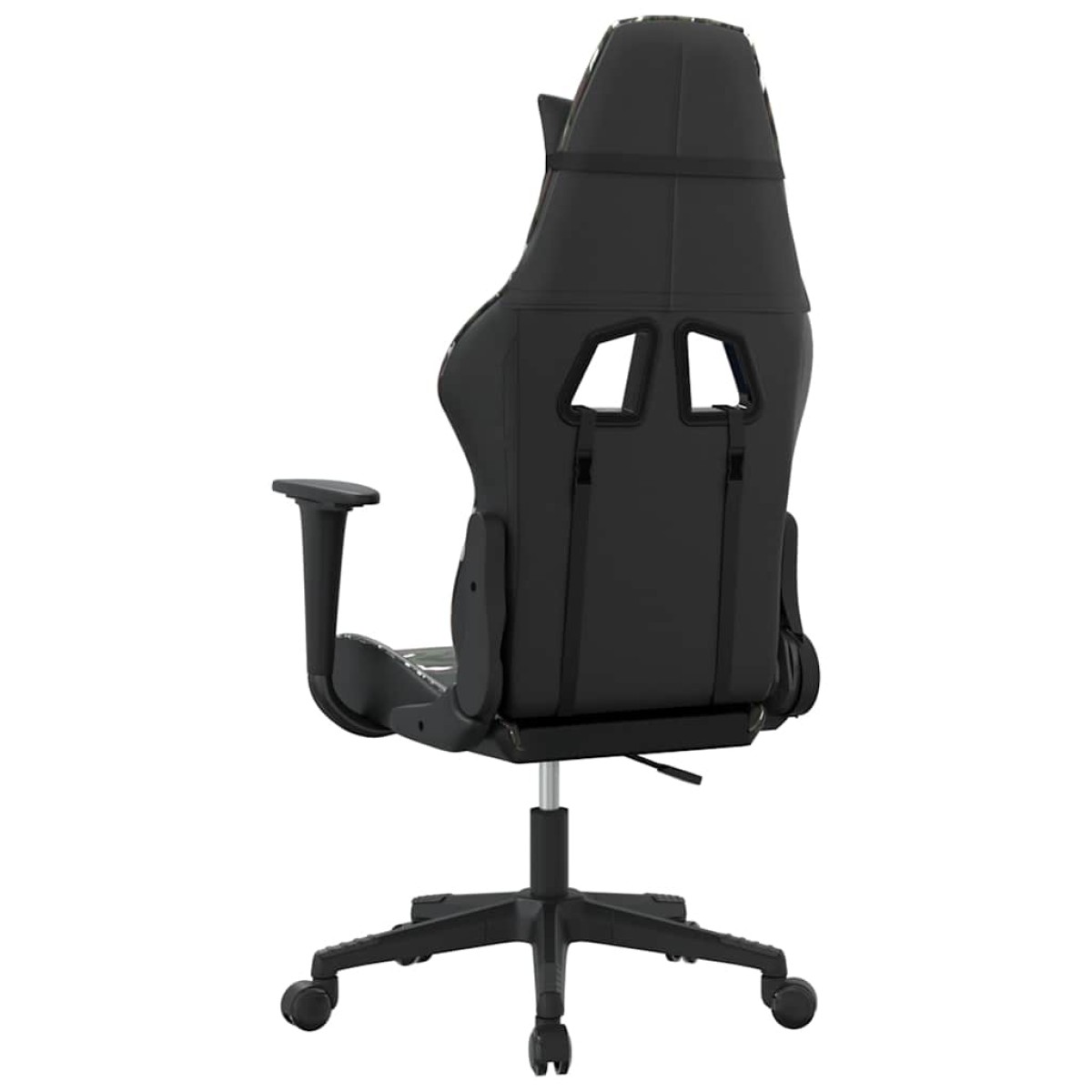 vidaXL Καρέκλα Gaming Μαύρο/Παραλλαγή από Συνθετικό Δέρμα