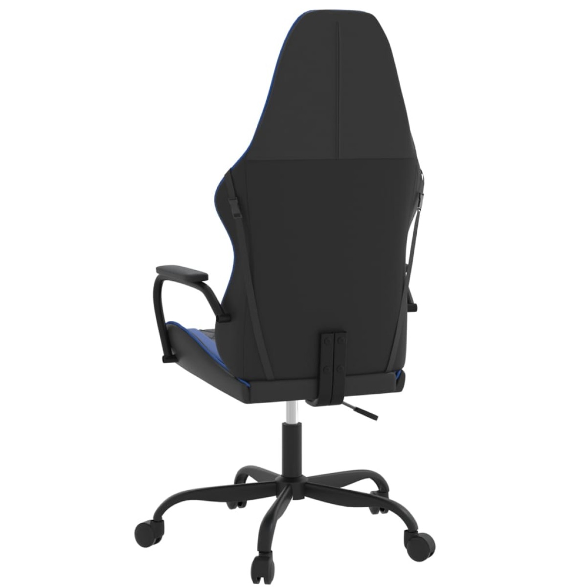 vidaXL Καρέκλα Gaming Μαύρο/Μπλε από Συνθετικό Δέρμα
