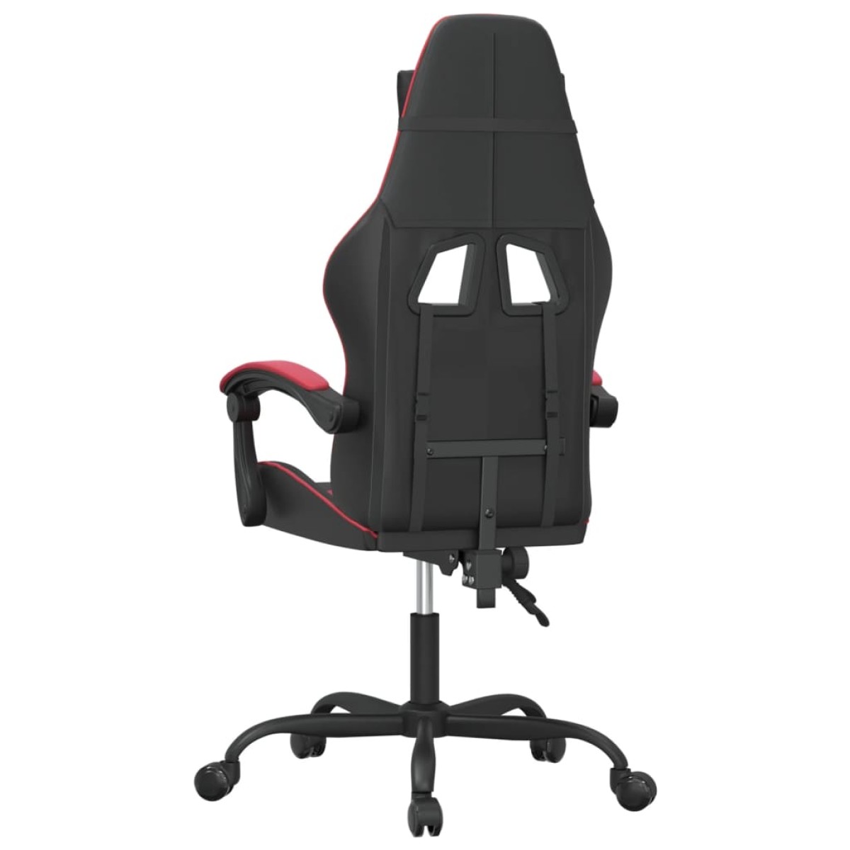 vidaXL Καρέκλα Gaming Μαύρο/Μπορντό από Συνθετικό Δέρμα