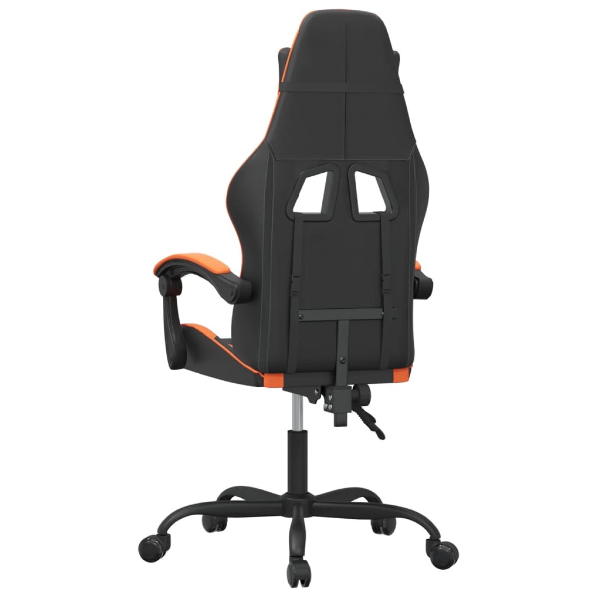 vidaXL Καρέκλα Gaming Μαύρο/Πορτοκαλί Συνθετικό Δέρμα