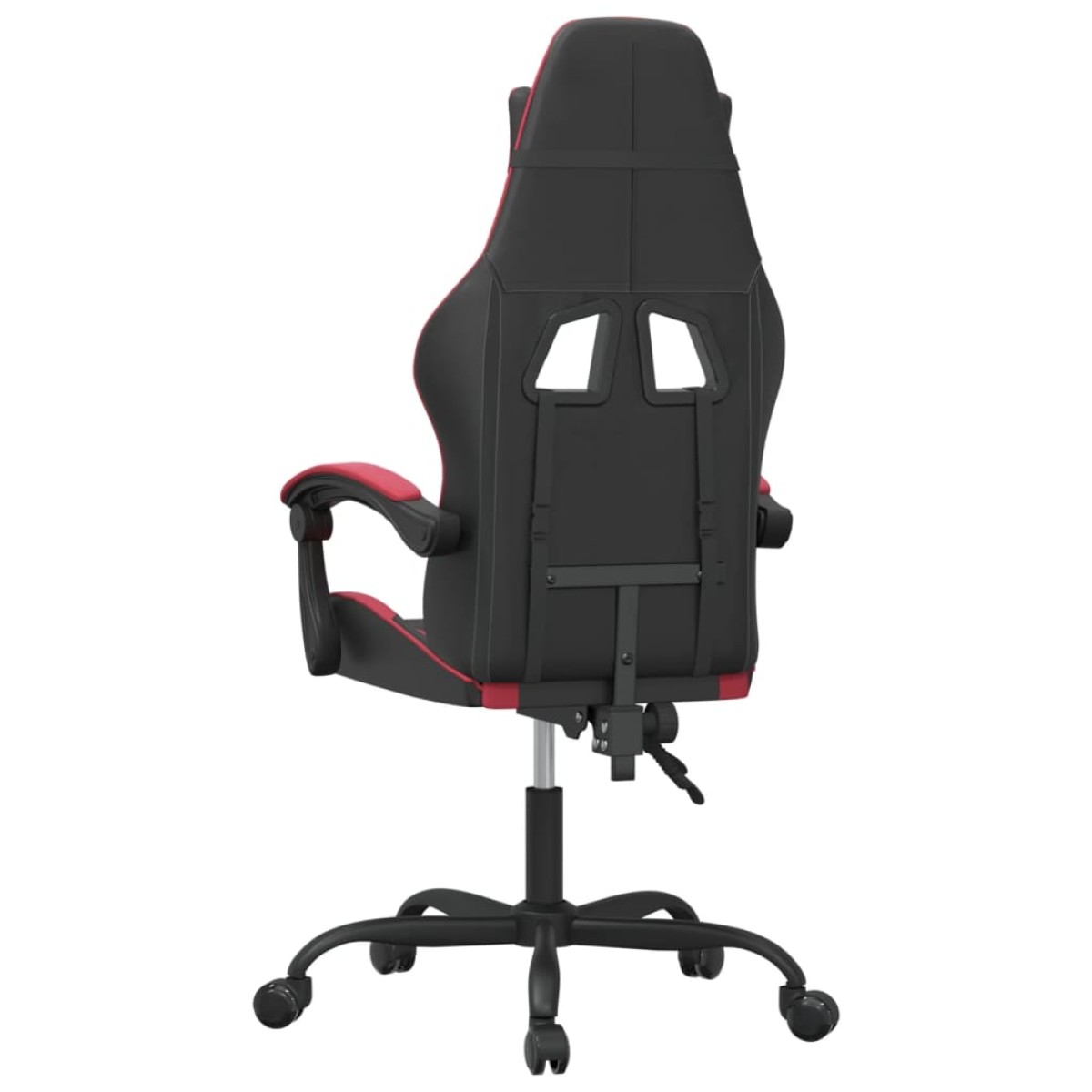 vidaXL Καρέκλα Gaming Μαύρο/Μπορντό από Συνθετικό Δέρμα