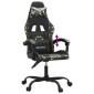 vidaXL Καρέκλα Gaming Μαύρο/Παραλλαγή από Συνθετικό Δέρμα
