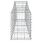 vidaXL Συρματοκιβώτια Τοξωτά 11 τεμ. 200x30x40/60 εκ. Γαλβαν. Ατσάλι
