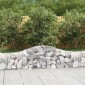 vidaXL Συρματοκιβώτια Τοξωτά 20 τεμ. 200x30x40/60 εκ. Γαλβαν. Ατσάλι