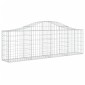 vidaXL Συρματοκιβώτια Τοξωτά 6 τεμ. 200x30x60/80 εκ. Γαλβαν. Ατσάλι