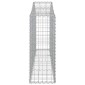 vidaXL Συρματοκιβώτια Τοξωτά 30 τεμ. 200x30x80/100 εκ. Γαλβαν. Ατσάλι
