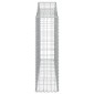 vidaXL Συρματοκιβώτια Τοξωτά 5 τεμ. 200x30x100/120 εκ. Γαλβαν. Ατσάλι