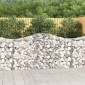 vidaXL Συρματοκιβώτια Τοξωτά 20 τεμ. 200x30x100/120 εκ. Γαλβαν. Ατσάλι