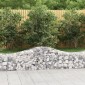 vidaXL Συρματοκιβώτια Τοξωτά 50 τεμ. 200x50x40/60 εκ. Γαλβαν. Ατσάλι