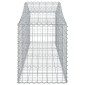 vidaXL Συρματοκιβώτια Τοξωτά 9 τεμ. 200x50x60/80 εκ. Γαλβαν. Ατσάλι