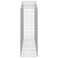 vidaXL Συρματοκιβώτια Τοξωτά 20 τεμ. 200x50x140/160 εκ. Γαλβαν. Ατσάλι