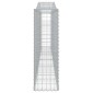 vidaXL Συρματοκιβώτια Τοξωτά 4 τεμ. 400x30x100/120 εκ. Γαλβαν. Ατσάλι
